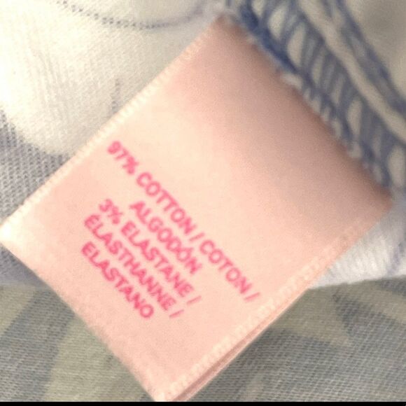 Victoria’s Secret blue white pineapple pattern shorts - Picture 9 of 12